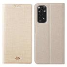 For Xiaomi Redmi Note 11 4G ViLi DMX Series Shockproof Magnetic Flip Leather Phone Case(Gold) - 1