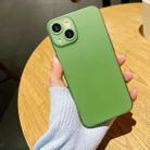 TOP Ultra-thin Frosted Soft Phone Case For iPhone 13 Pro(Green) - 1
