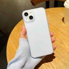 TOP Ultra-thin Frosted Soft Phone Case For iPhone 13 Pro Max(Blue) - 1