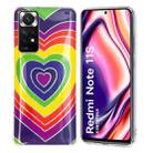 For Xiaomi Redmi Note 11 Global Electroplating Pattern TPU Phone Case(Love Heart) - 1