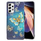 For Samsung Galaxy A13 4G Electroplating Pattern TPU Phone Case(Butterflies) - 1