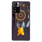 For Xiaomi Redmi Note 11 Pro 4G / 5G Luminous TPU Protective Phone Case(Black Wind Chimes) - 1