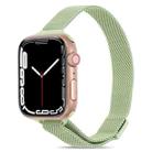 Milanese Small Waist Watch Band For Apple Watch Series 8&7 41mm / SE 2&6&SE&5&4 40mm / 3&2&1 38mm(Mint Green) - 1