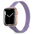 Milanese Small Waist Watch Band For Apple Watch Series 8&7 41mm / SE 2&6&SE&5&4 40mm / 3&2&1 38mm(Lavender) - 1