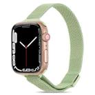Milanese Small Waist Watch Band For Apple Watch Ultra 49mm / Series 8&7 45mm / SE 2&6&SE&5&4 44mm / 3&2&1 42mm(Mint Green) - 1