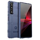 For Sony Xperia 1 IV Full Coverage Shockproof TPU Phone Case(Blue) - 1