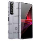 For Sony Xperia 1 IV Full Coverage Shockproof TPU Phone Case(Grey) - 1