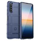 For Sony Xperia 10 IV Full Coverage Shockproof TPU Phone Case(Blue) - 1