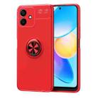 For Honor Play6T Pro Metal Ring Holder 360 Degree Rotating TPU Phone Case(Red) - 1