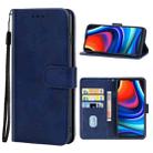 Leather Phone Case For Itel Vision 2S(Blue) - 1