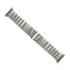 Aluminum Alloy Gear Matte Watch Band For Apple Watch Series 8&7 41mm / SE 2&6&SE&5&4 40mm / 3&2&1 38mm(Silver) - 1