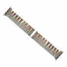 Aluminum Alloy Gear Matte Watch Band For Apple Watch Ultra 49mm&Watch Ultra 2 49mm / Series 9&8&7 45mm / SE 3&SE 2&6&SE&5&4 44mm / 3&2&1 42mm(Silver Rose Gold) - 1