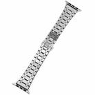 Oak Three Strains Metal Watch Band For Apple Watch Series 8&7 41mm / SE 2&6&SE&5&4 40mm / 3&2&1 38mm - 1