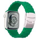 Three Beads Watch Band For Apple Watch Ultra 49mm / Series 8&7 45mm / SE 2&6&SE&5&4 44mm / 3&2&1 42mm(Alfalfa Grass) - 1