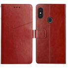 For Gigaset GS3 Y Stitching Horizontal Flip Leather Phone Case(Brown) - 1