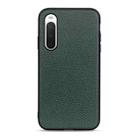 For Sony Xperia 10 IV Litchi Texture Leather Shockproof Phone Case(Green) - 1