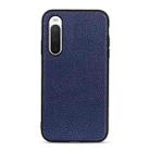 For Sony Xperia 10 IV Litchi Texture Leather Shockproof Phone Case(Blue) - 1