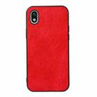 For Sony Xperia Ace III Crazy Horse Texture Shockproof Leather Phone Case(Red) - 1