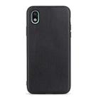 For Sony Xperia Ace III Sheep Texture Leather Phone Case(Black) - 1