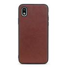 For Sony Xperia Ace III Sheep Texture Leather Phone Case(Brown) - 1