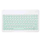 X3 Universal Candy Color Round Keys Bluetooth Keyboard(Fresh Green) - 1