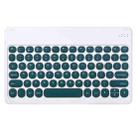 X3 Universal Candy Color Round Keys Bluetooth Keyboard(Dark Night Green) - 1