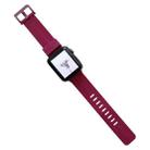 Thread Silicone Watch Band For Apple Watch Series 7 45mm / 6&SE&5&4 44mm / 3&2&1 42mm(F) - 1