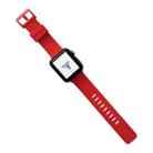 Thread Silicone Watch Band For Apple Watch Series 7 45mm / 6&SE&5&4 44mm / 3&2&1 42mm(H) - 1