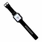 Thread Silicone Watchband For Apple Watch Series 7 45mm / 6&SE&5&4 44mm / 3&2&1 42mm(J) - 1