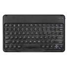 X4 Universal Round Keys Panel Spray Color Bluetooth Keyboard(Black) - 1