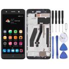 OEM LCD Screen For ZTE Blade V7 Lite/V6 Plus Digitizer Full Assembly with Frame（Black) - 1