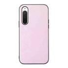 For Sony Xperia 10 IV Cowhide Texture PU Phone Case(Pink) - 1