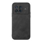 For vivo X Note Cowhide Texture PU Phone Case(Black) - 1