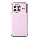 For vivo X Note Cowhide Texture PU Phone Case(Pink) - 1