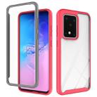 For Galaxy S20 Two-layer Design Shockproof PC + TPU Protective Case(Red) - 1