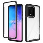 For Galaxy S20+ Two-layer Design Shockproof PC + TPU Protective Case(Black) - 1