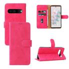 For Google Pixel 7 Pro Skin Feel Magnetic Flip Leather Phone Case(Rose Red) - 1