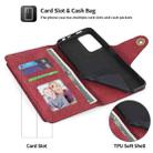 For Xiaomi Redmi Note 11 5G China POLA 9 Card-slot Oil Side Leather Phone Case(Red) - 5