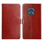 For Nokia XR20 Y Stitching Horizontal Flip Leather Phone Case(Brown) - 1