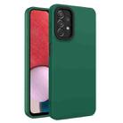 For Samsung Galaxy A23 4G Eagle Eye Lens Oily Feel TPU + PC Phone Case(Dark Green + Black) - 1