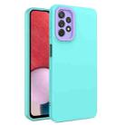 For Samsung Galaxy A23 4G Eagle Eye Lens Oily Feel TPU + PC Phone Case(Light Green) - 1