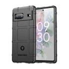 For Google Pixel 7 Full Coverage Shockproof TPU Phone Case(Black) - 1