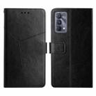 For OPPO Realme GT Master Y Stitching Horizontal Flip Leather Phone Case(Black) - 1