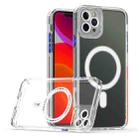 For iPhone 11 Pro Max Cat-eye TPU + Acrylic Magsafe Phone Case (Blue) - 1