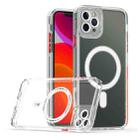 For iPhone 11 Pro Cat-eye TPU + Acrylic Magsafe Phone Case(Red) - 1