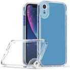 For iPhone XR Cat-eye TPU + Acrylic Phone Case(Blue) - 1