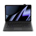 OP11-A Lambskin Texture Ultra-thin Bluetooth Keyboard Leather Case with Touchpad For OPPO Pad 11 inch(Black) - 2