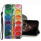 For Samsung Galaxy S22 Ultra 5G Coloured Drawing Pattern Leather Phone Case(Eye Shadow) - 1