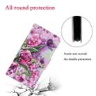 For Samsung Galaxy S22+ 5G Coloured Drawing Pattern Leather Phone Case(Rose Butterfly) - 7