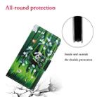 For Samsung Galaxy S22+ 5G Coloured Drawing Pattern Leather Phone Case(Panda) - 7